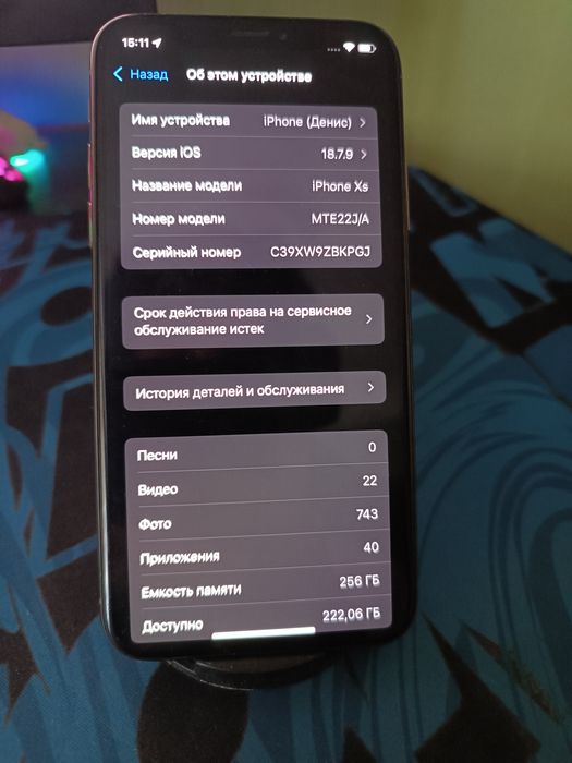 Iphone xs 4/256 в гарному стані