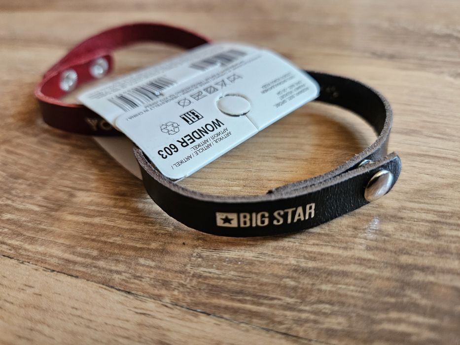 Opaski na Rękę BigStar Skora Komplet