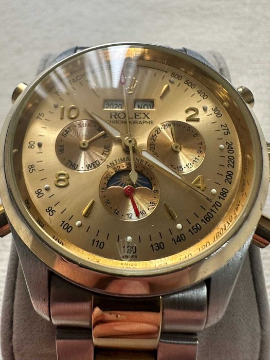 Механічний годинник Rolex Oyster Chronograph 6062, на жіночу руку