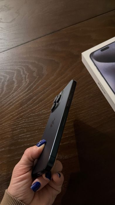 iPhone 15 Pro Max 256 Black Titanium (айфон 15 про макс) фізична сім