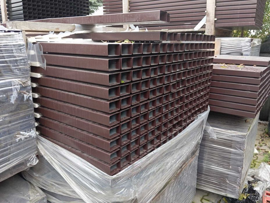 Słupek ogrodzeniowy 60x40 - ocynk + RAL - daszek GRATIS - producent