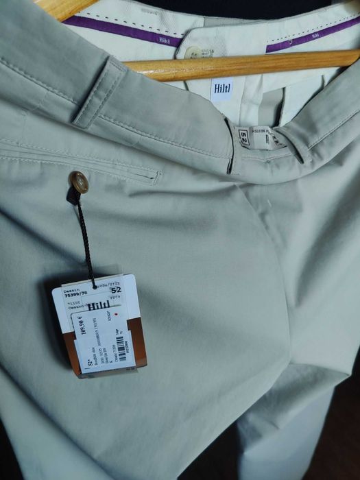 Джинсы (chino Hiltl Germany w36 stretch beige.