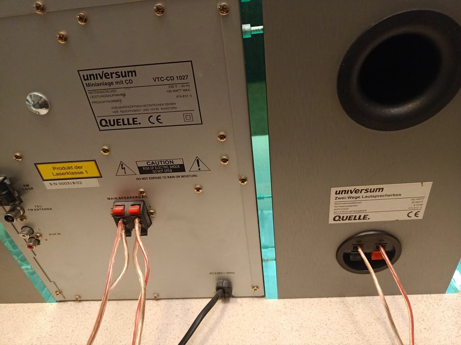 Wieża Universum Quelle VTC-CD 1027