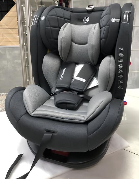 Автокрісло El Camino Everest Me 1114, 0–36 кг, Ізофікс, 360° поворот