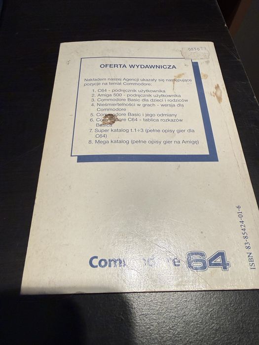 Commodore 64 podręcznik użytkownika