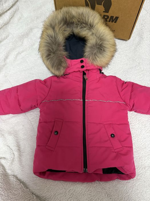 Зимовий комбінезон Bewarm роздільний 92-98, рожевий