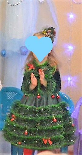 Костюм карнавальний ялинки