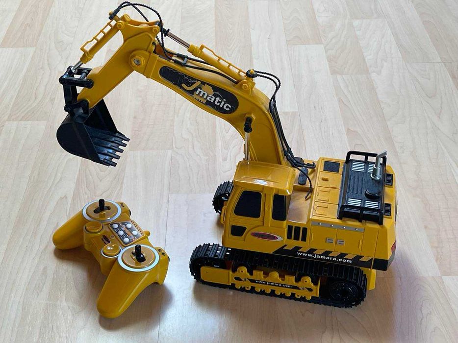 Koparka sterowana pilotem, zabawka dla najmłodszych