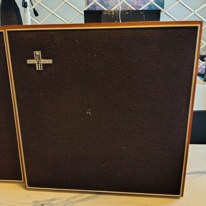 Kolumny retro Philips Range Loudspaker System Typu 22 RH 402/01T