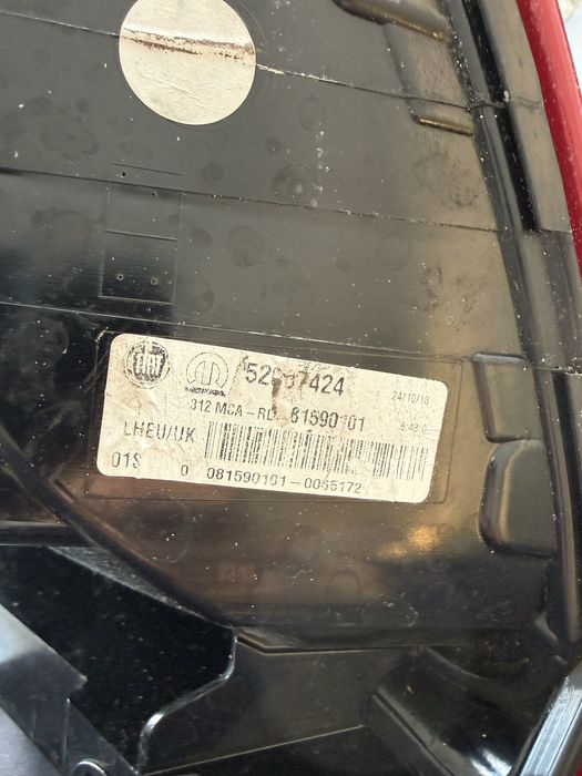 Fiat 500 stop esquerdo