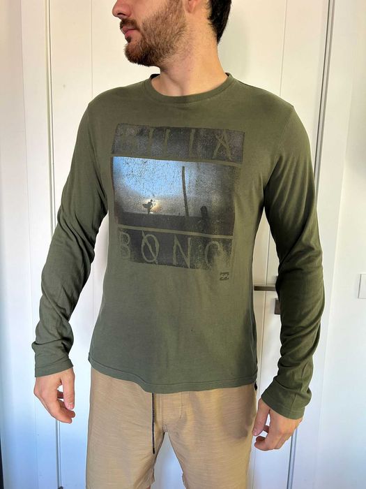 Camisola BILLABONG Caqui Manga Comprida
