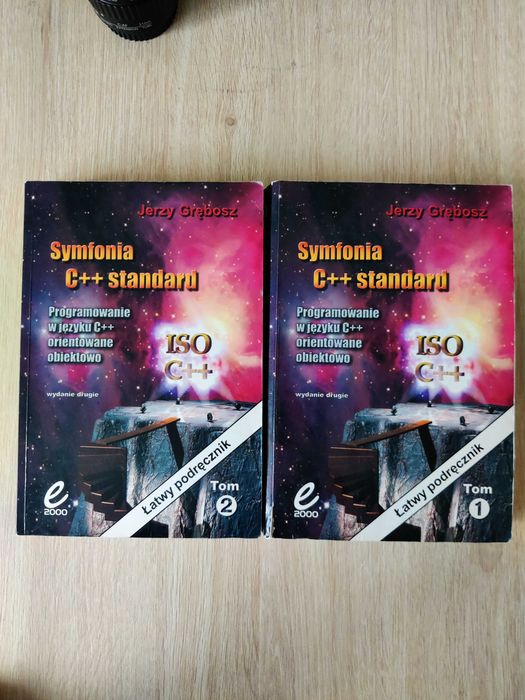 Symfonia C++ standard 1 i 2 tom Jerzy Grębosz