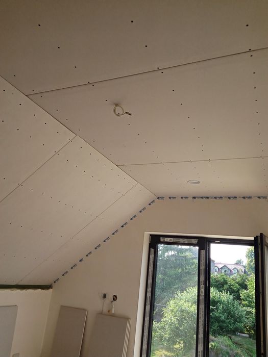 Gładzie,Sucha Zabudowa,Celuloza, Sufity Podwieszane,