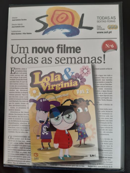 DVDs 1 = 2€ 3= 5€