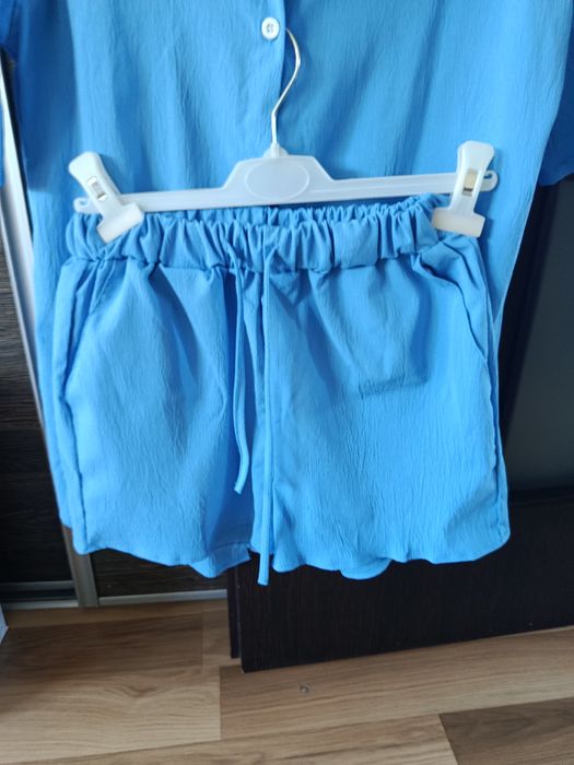 Komplet set szorty plus koszula