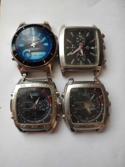 Хронографи casio edifice нержавійка 4 шт