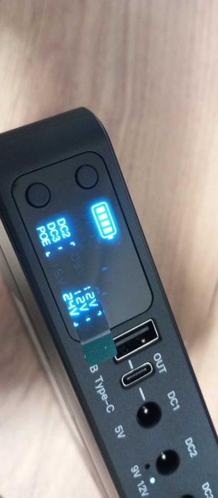 Найкращий ДБЖ/UPS для роутера+ONT 18000mAh, PoE, змінні акуми