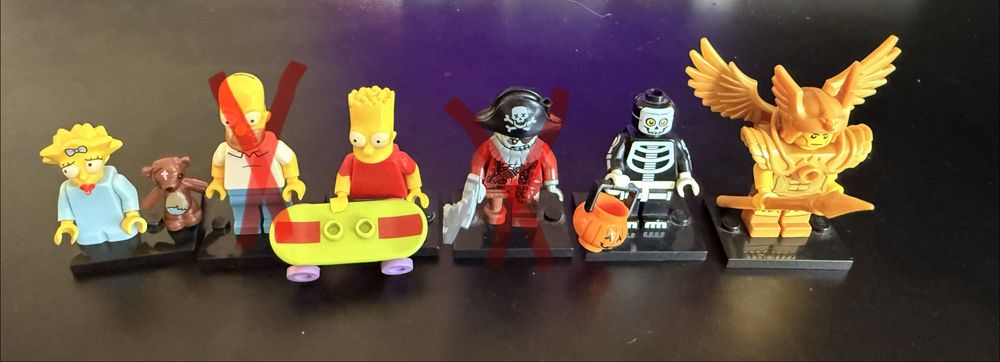 Lego minifigures, Classic Space, лего мініфігурки классичні космонавти