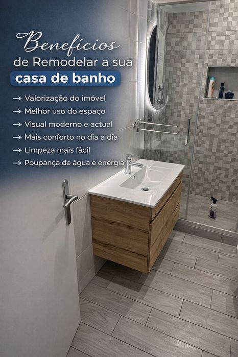 Remodelação com qualidade e eficiência.