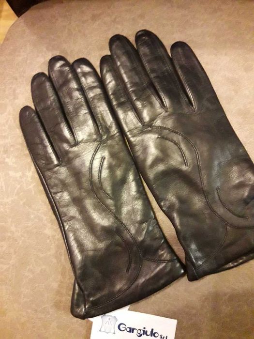 Женские перчатки, итальянская кожа