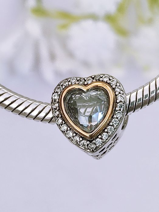 Serce charms charm's do bransoletek s 925