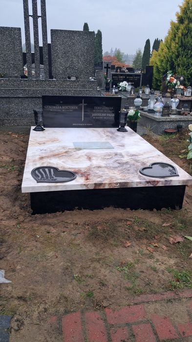 Nagrobek Kompozyt Podwójny 3599 zł montażem Cały Kraj  Promocja