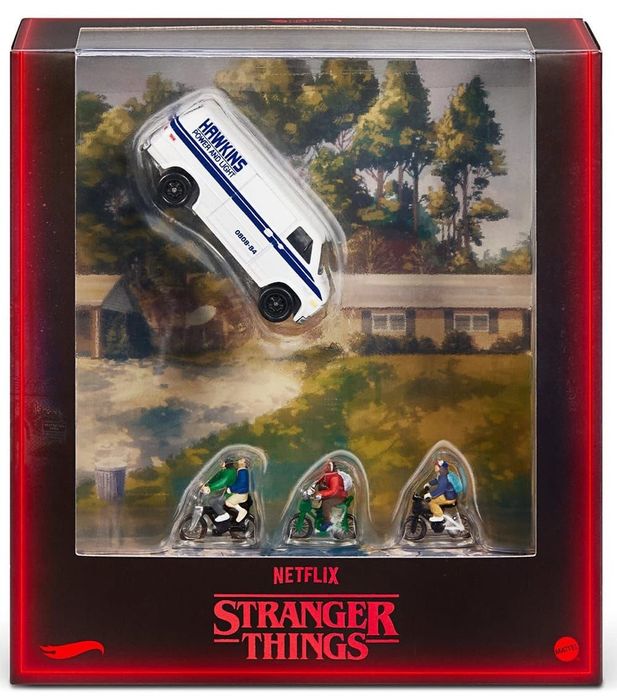 Hot wheels Stranger Things 10th  '83 Chevy Van хот вілс дивні 

3139