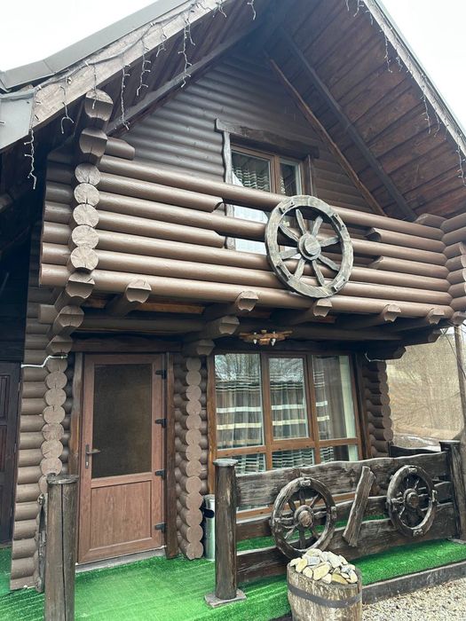 Котедж "Хата Зустріч" с.Поляниця (Буковель). Чан, Сауна.