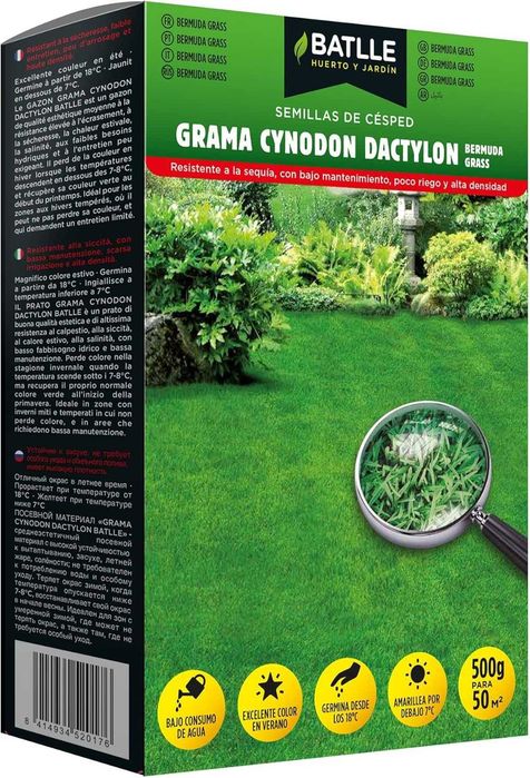Nasiona Batlle Trawa Cynodon dactilon (Berm.Trawa) 500g