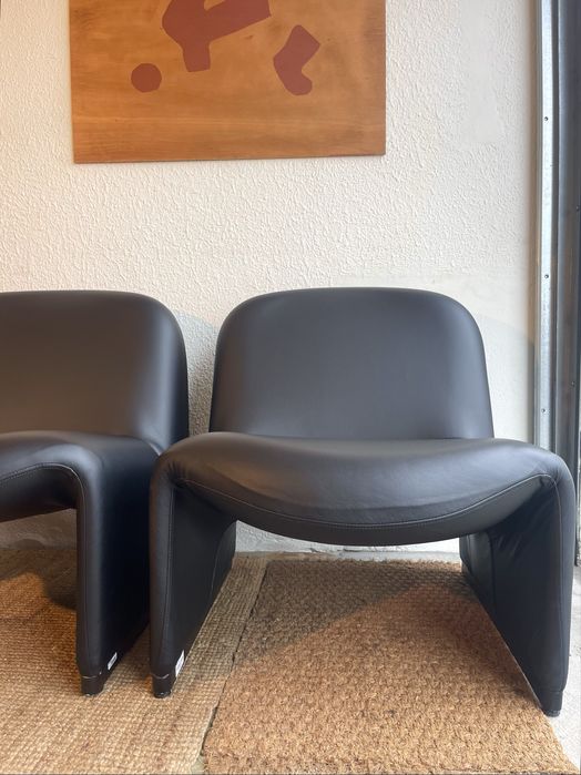 Cadeirões vintage estilo Giancarlo Piretti
