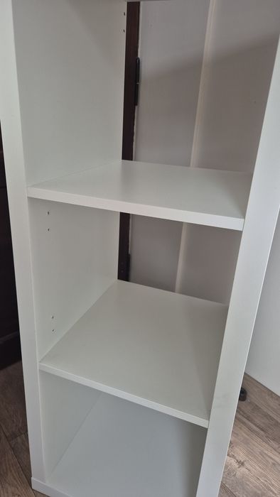 Kallax regał Ikea słupek 1x3 biały