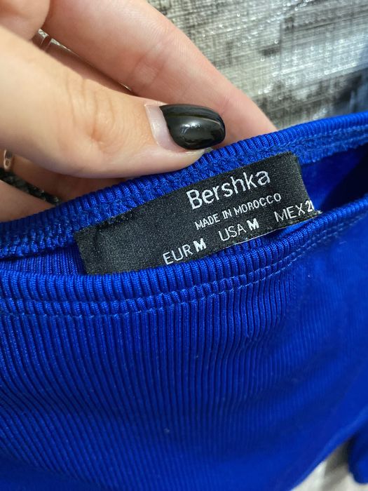 Кофтинка - топ від BERSHKA в рубчик, розімр М Ціна 125 грн