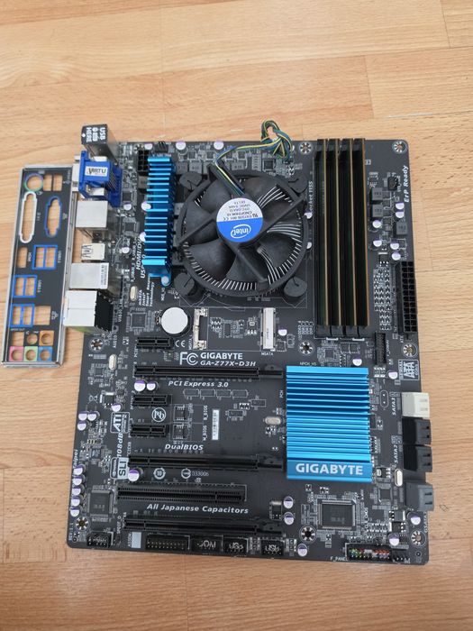 Intel core i7-3770 3.9Ghz + Материнка Z77 Комплект для ПК