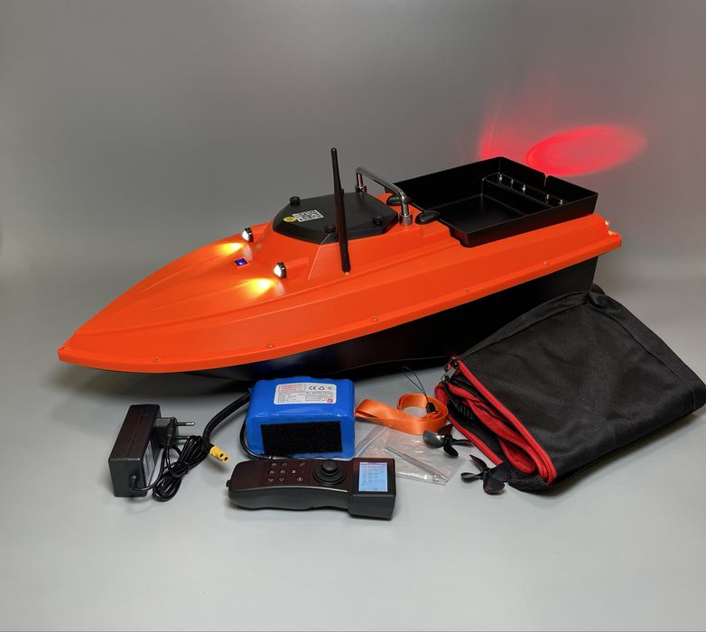 46800 mah 12V Карповый кораблик D80 B с GPS 99 т для рыбалки завоза прикормки Короповий кораблик для риболовлі Карповий завезення прикормочный з гпс