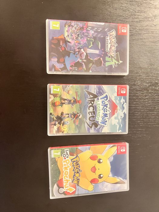 Jogos Pokemon Nintendo