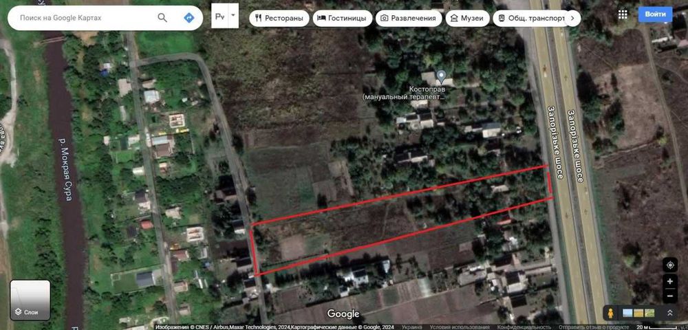 Продам участок (2 в 1 ) ! Братское  Запорізька 26