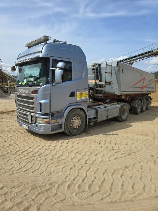 Scania 420  ciąnikz naczepą możliwość sprzedazy osobno masa zestawu 12500kg