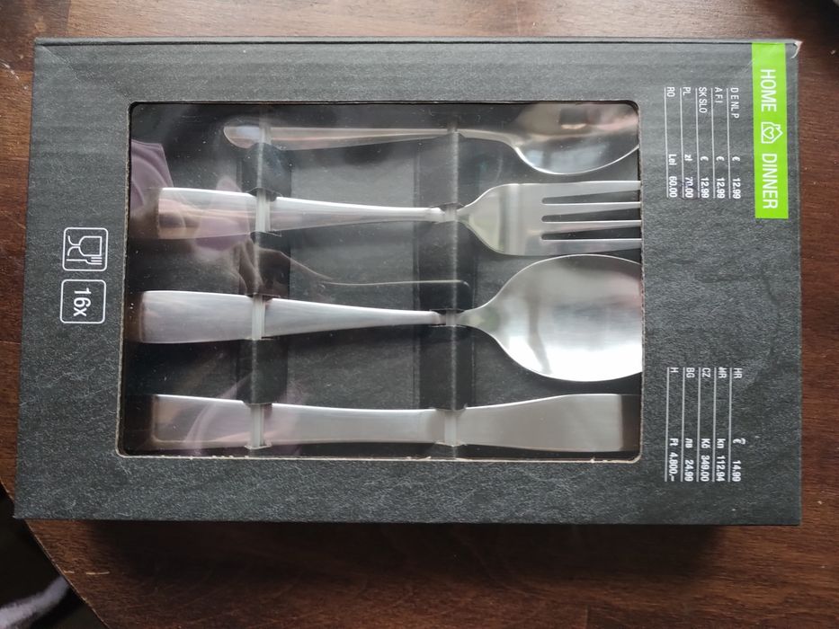 Zestaw sztućców 16 części Home & Dinner