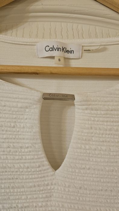 Bluzka Calvin Klein S ecru