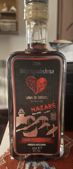 Licor Mariquinhas - Ginja Óbidos - Edição Colecionador Nazaré