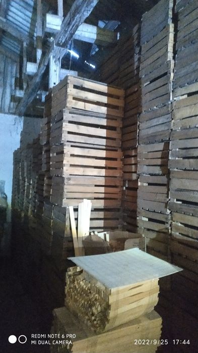 Ящик дерев'янний, яблучний