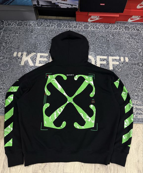 Кофта худи off white moon cam