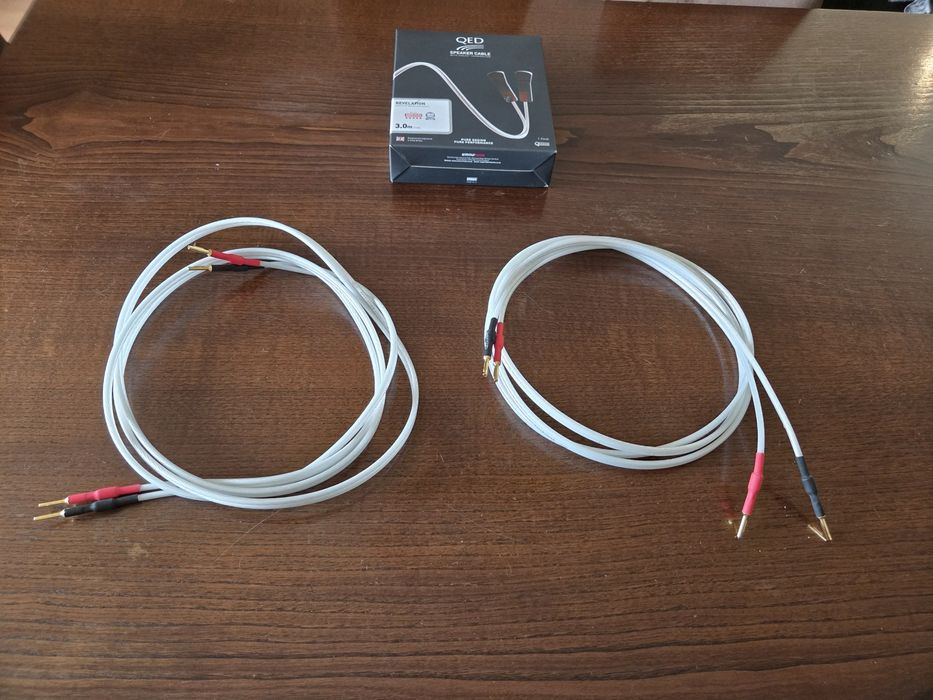 Cabos de coluna Qed Revelation 2x3mts