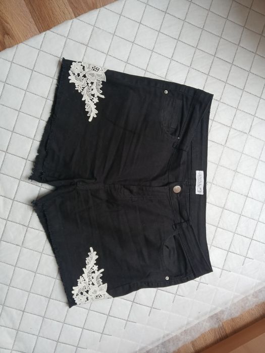 Spodenki Jeans Czarne 42-44