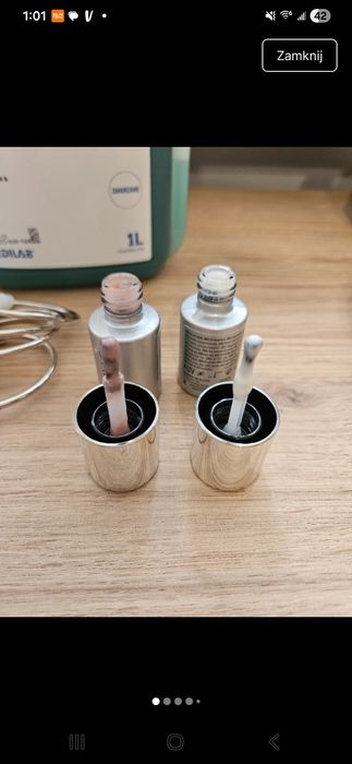 Zestaw semilac hybryda pilnik cleaner