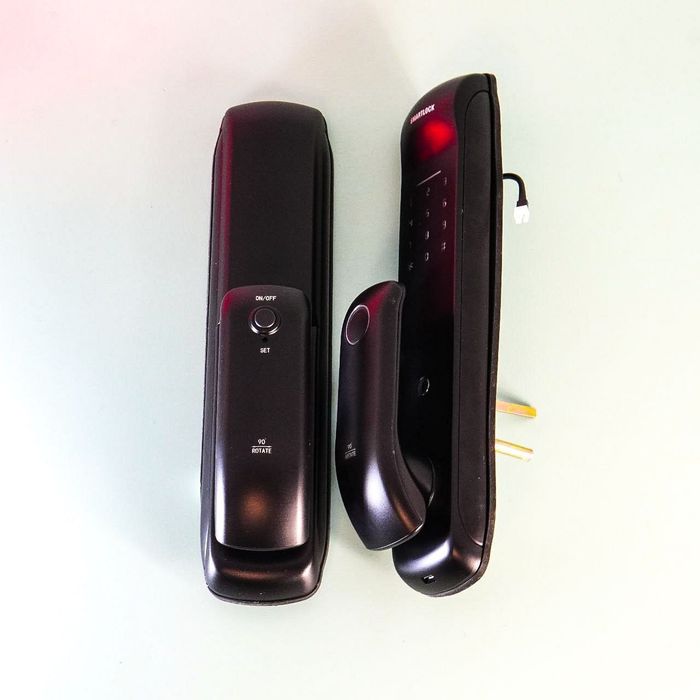 Смарт замок Smar Deer со сканером отпечатков пальцев, Wi-Fi.