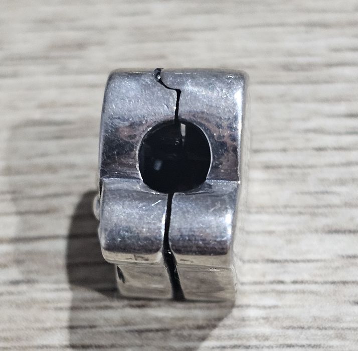 Zawieszka charms klips motyl srebro s925 do bransoletki modułowych