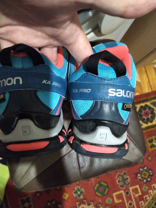 Подростковые трекинговые кроссовки salomon 3d . на парня