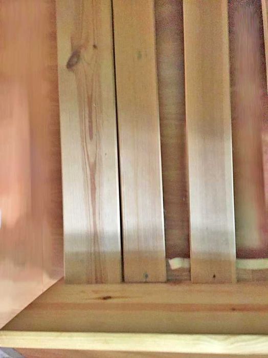 Cama de Solteiro Dupla em Madeira Maciça, como Nova