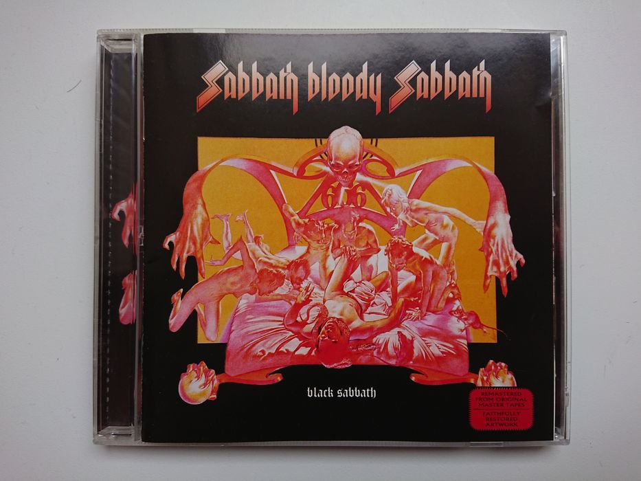 Семь CD Black Sabbath